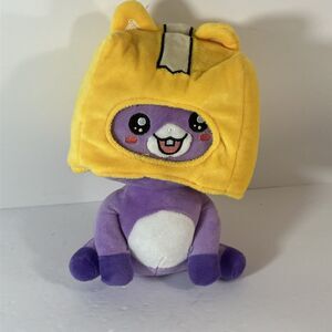 Lankybox Foxy Plush Lanky Box Boxy Fox 9”  Purple